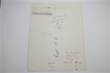 Jack Nicklaus & Arnold Palmer Original 1964 Canada Cup Photo
