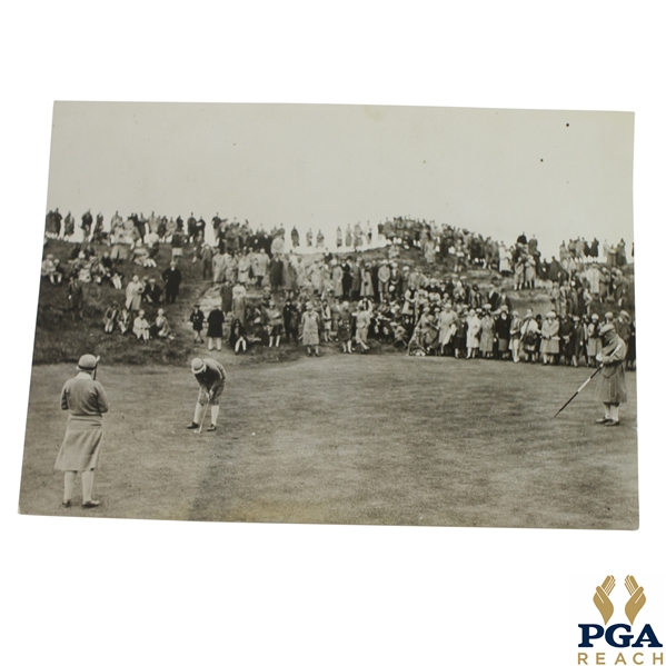 Glenna Collett in the British Womens Open Wire Photo 5/21/1928