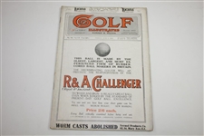 Three Vintage 1914 Golf Illustrated Magazines - May 1st, June 5th, & June 12th