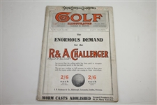 Three Vintage 1914 Golf Illustrated Magazines - May 1st, June 5th, & June 12th