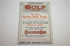 Three Vintage 1914 Golf Illustrated Magazines - March 20th, April 3rd, & April 10th 