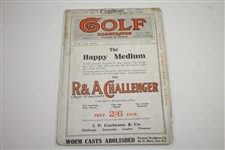 Three Vintage 1914 Golf Illustrated Magazines - May 29th, June 19th, & June 26th