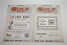 Six Vintage 1914 Golf Illustrated Magazines - July 3rd-10th-24th-31st, Aug. 21st , & Sept. 11th