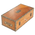 Official Ryder Cup Trophy Travelling Wood Box Used to Transport THE Ryder Cup