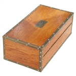 Official Ryder Cup Trophy Travelling Wood Box Used to Transport THE Ryder Cup