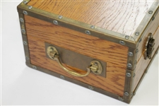 Official Ryder Cup Trophy Travelling Wood Box Used to Transport THE Ryder Cup