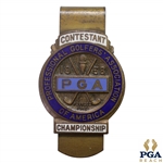 1958 PGA Championship at Llanerch C.C. Contestant Badge - Dow Finsterwald Winner