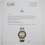 1966 PGA Championship at Firestone CC Contestant Badge - Al Geiberger Winner