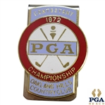 1972 PGA Championship at Oakland Hills CC Contestant Badge - Gary Player Winner