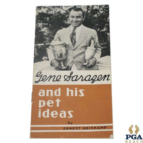 Gene Sarazen and his pet ideas Booklet by Ernest Heitkamp - 1932