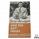Gene Sarazen and his pet ideas Booklet by Ernest Heitkamp - 1932