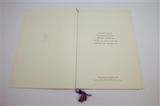 1971 Ryder Cup Matches at Old Warson Country Club Victory Dinner Menu