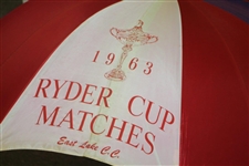 1963 Ryder Cup Matches at East Lake Country Club Umbrella