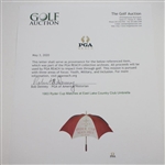 1963 Ryder Cup Matches at East Lake Country Club Umbrella