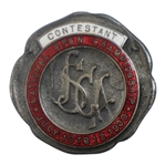 1930 US Open at Interlachen CC Contestant Badge - Bobby Jones Grand Slam! - Seldom Seen