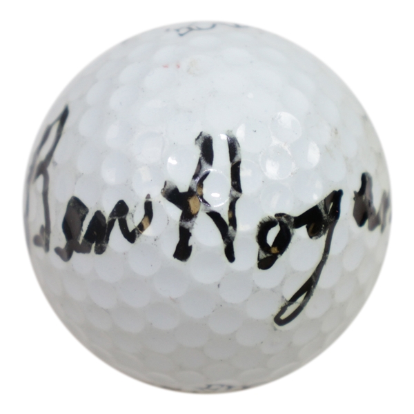 Ben Hogan Signed Hogan Edge 1 ZLS 90 Logo Golf Ball JSA ALOA
