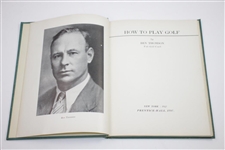 1945 'How To Play Golf' Book by Yale Golf Coach Ben Thomson