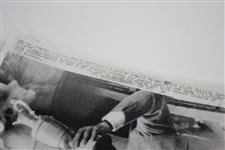 Arnold Palmer 1962 UPI Wire Photo from British Open Win at Troon
