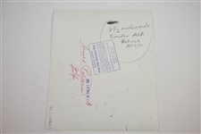 Arnold Palmer 1962 UPI Wire Photo from British Open Win at Troon