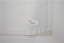 Tom Watson Signed 1982 US Open at Pebble Beach White 18 Flag FULL JSA #Z93818