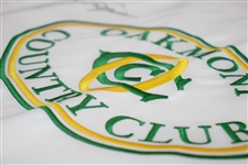 Jack Nicklaus Signed Oakmont Country Club Embroidered Flag FULL JSA #BB15069