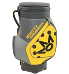 Mint Condition Scotty Cameron Black with Yellow Den Caddy Golf Bag