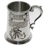 Augusta National Golf Club Pewter Golf Tankard - Made in England - Excellent Condition