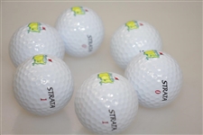 Two 2002 Masters Tournament Tube Sleeves of Strata Masters Logo Golf Balls