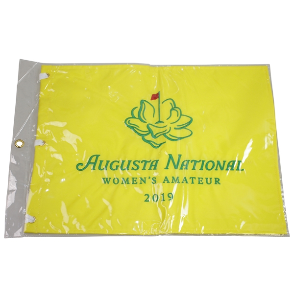 2019 Augusta National Womens Amateur Embroidered Flag - Inaugural Year at Augusta