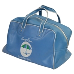 Arnold Palmer Signature Logo Lt Blue United Air Lines Duffel Bag