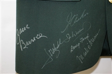 Impressive Multi-Signed Dark Green Men's Blazer With 34 Masters Champions Autographs! JSA ALOA