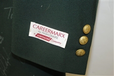 Impressive Multi-Signed Dark Green Men's Blazer With 34 Masters Champions Autographs! JSA ALOA