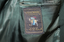 Impressive Multi-Signed Dark Green Men's Blazer With 34 Masters Champions Autographs! JSA ALOA