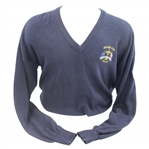 Mark Calcavecchias 1991 Ryder Cup USA Team Issued Blue Sweater - XL