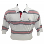 Mark Calcavecchias 1989 Ryder Cup USA Team Issued Red/White/Blue Short Sleeve Shirt - XL 