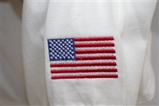 Mark Calcavecchia's 1991 Ryder Cup USA Team Issued White Short Sleeve Shirt - XXL