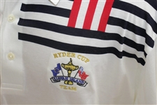 Mark Calcavecchia's 1991 Ryder Cup USA Team Issued Fancy Short Sleeve Shirt - XXL