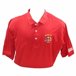Mark Calcavecchias 1991 Ryder Cup USA Team Issued Red Short Sleeve Shirt - XXL