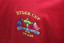 Mark Calcavecchia's 1991 Ryder Cup USA Team Issued Red Short Sleeve Shirt - XXL