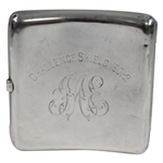 1901-02 Upper India Golf Challenge Shield Sterling Silver Cig. Holder Runner-Up Prize 