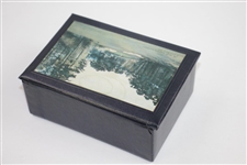 1957 Augusta National Golf Club Box Feat 10th Hole by Artist Erwin Barrie