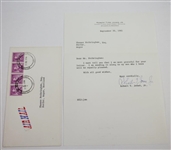 Bobby Jones Signed 9/20/1961 Letter to R&A Captain Thomas Fothringham JSA ALOA