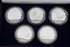 USGA Museum Ltd Ed Five Arnold Palmer Commemorative Victory Coins in Original Box with Cert