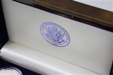 USGA Museum Ltd Ed Five Arnold Palmer Commemorative Victory Coins in Original Box with Cert