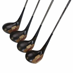 Set of Four MacGregor M75 Eye-O-Matic Tourney Woods