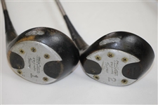 Set of Four MacGregor M75 Eye-O-Matic Tourney Woods