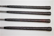 Set of Four MacGregor M75 Eye-O-Matic Tourney Woods