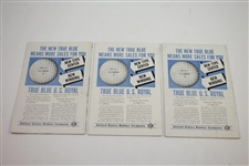 Five Vintage Golfdom Magazines - February 1940(x3), July 1941, & June 1955