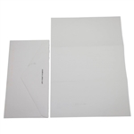 Tiger Woods Signed Condolences for Ken's Passing Letter to Kathleen Venturi with Envelope - JSA ALOA