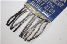 1927 Western Amateur Championship at Seattle Golf Club (ONE OF A KIND) Director Ribbon Badge - Bob Stein Winner